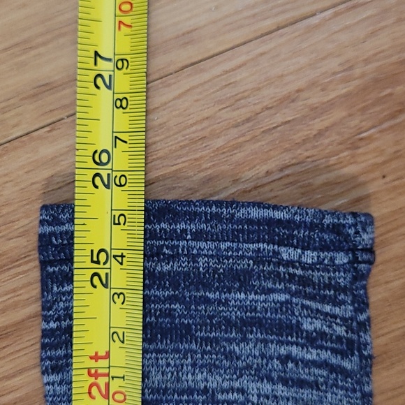 Small, Dynamite, Blue long sleeve casual top. Half zipper front. - Picture 7 of 7